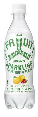 三ツ矢　微糖スパークリング　グレープフルーツ＆ベリー　1一ケース24本入り