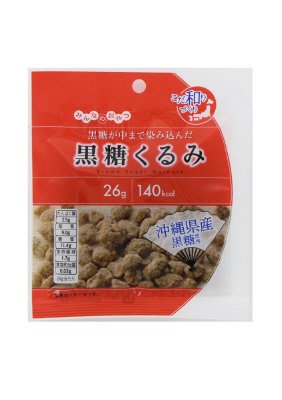 みんなのおやつ　黒糖くるみ