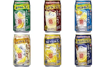 寶「極上レモンサワー」３５０ＭＬ６種６缶アソートセット／イオン・ケース