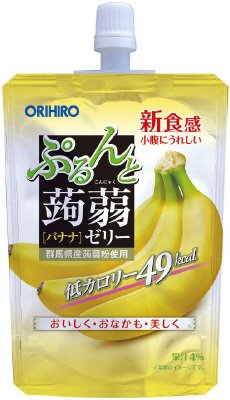 ぷるんと蒟蒻ゼリーＳＴ　バナナ