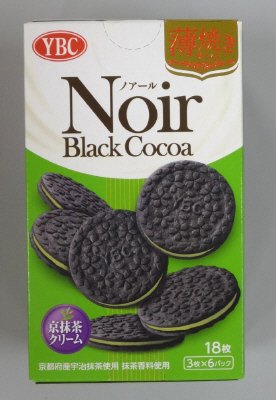 ノアール薄焼きサンド　京抹茶クリーム