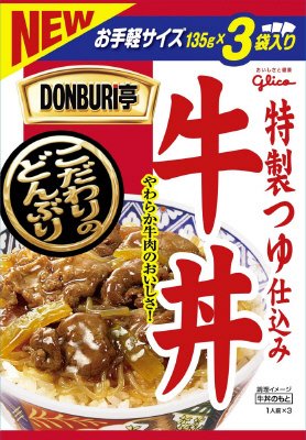 ＤＯＮＢＵＲＩ亭牛丼３食パック