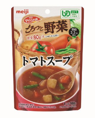 ごろっと野菜トマトスープ