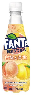 ファンタ　贅沢ダブル　白桃＆黄桃