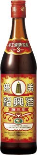 紹興酒「塔牌」花彫〈陳三年〉６００ＭＬ