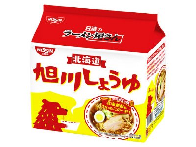 日清のラーメン屋さん　旭川しょうゆ５食パック
