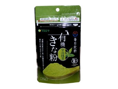 毎日飲料　有機きな粉＜宇治抹茶＞