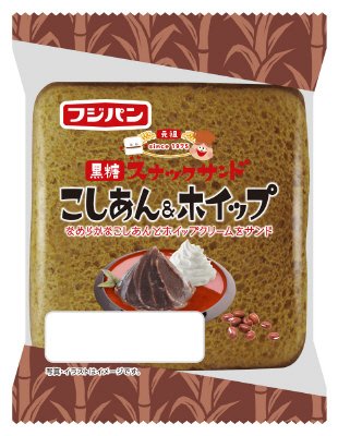 黒糖スナックサンドこしあん＆ホイップ