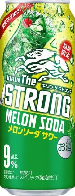 キリン・ザ・ストロング メロンソーダサワー（期間限定）