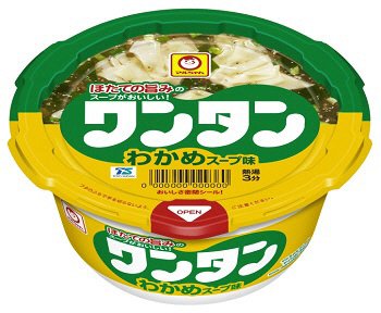 ワンタン　わかめスープ味