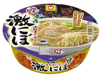日本うまいもん　青森津軽煮干しラーメン　激にぼ