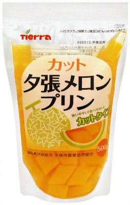 カット夕張メロンプリン