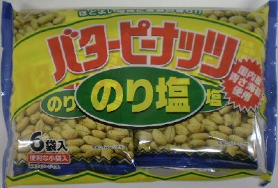 バターピーナッツのり塩６Ｐ