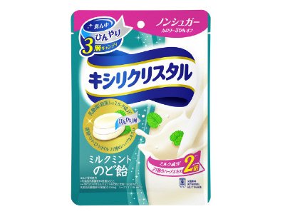 キシリクリスタル　ミルクミントのど飴