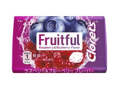 クロレッツ　フルーツフルタブ　ラズベリー＆ブルーベリー