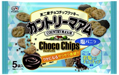 カントリーマアムチョコチップス（塩バニラ）５Ｐ