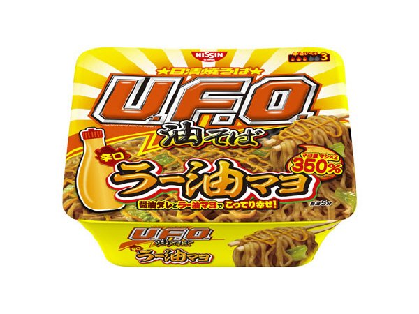 日清焼そばＵ．Ｆ．Ｏ．　辛口ラー油マヨ油そば