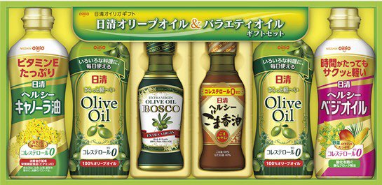 日清オリーブオイル＆バラエティオイルギフトセットOV-30