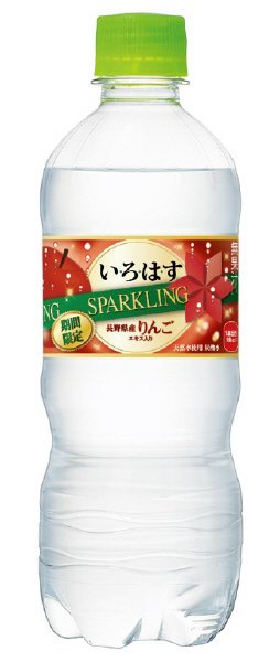 い・ろ・は・す　スパークリングりんご