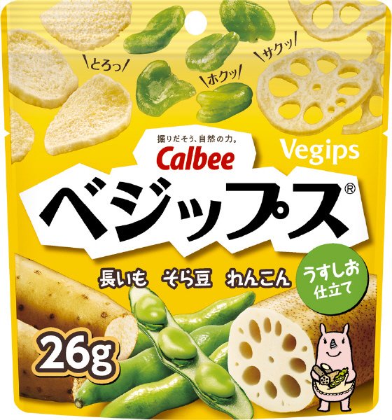 ベジップス長いもそら豆れんこん