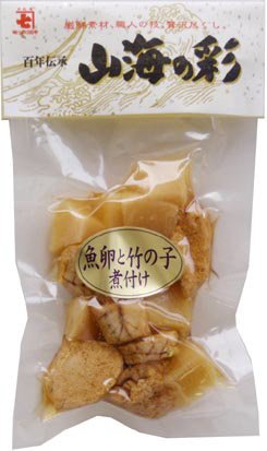 魚卵と竹の子の煮付け