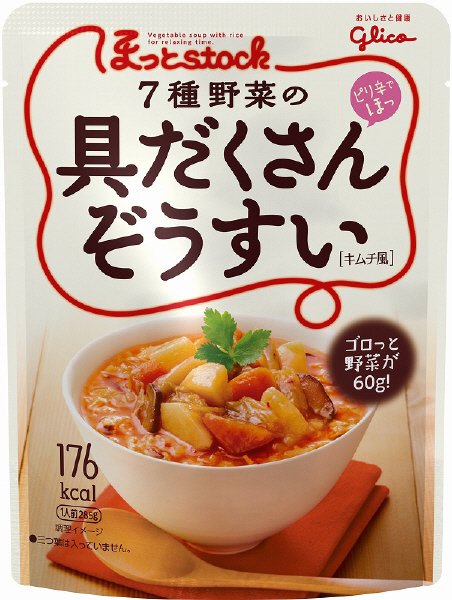ほっとｓｔｏｃｋ具だくさんぞうすいキムチ風