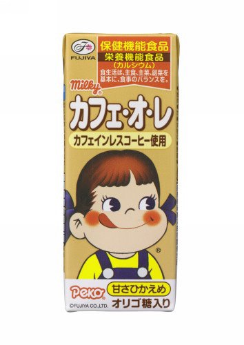不二家ミルキーカフェオレ２００ＭＬ