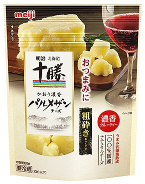 明治北海道十勝かおり濃香パルメザンチーズ粗砕き