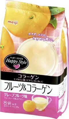 ハッピースタイル　フルーツ＆コラーゲン　８袋入り