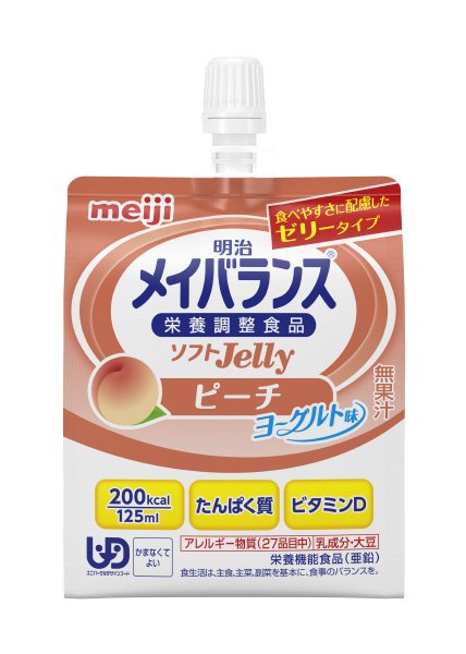 メイバランス　ソフトＪｅｌｌｙ　ピーチヨーグルト味