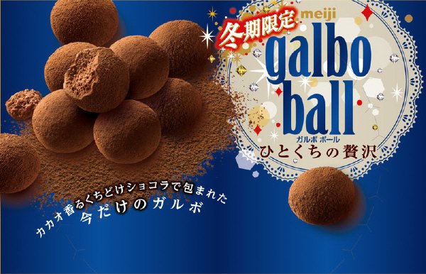 ガルボボールひとくちの贅沢ショコラ