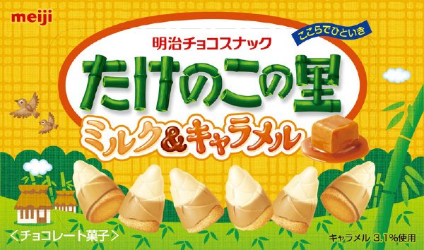 たけのこの里ミルク＆キャラメル