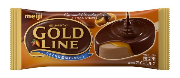 meiji GOLD LINE キャラメルショコラ