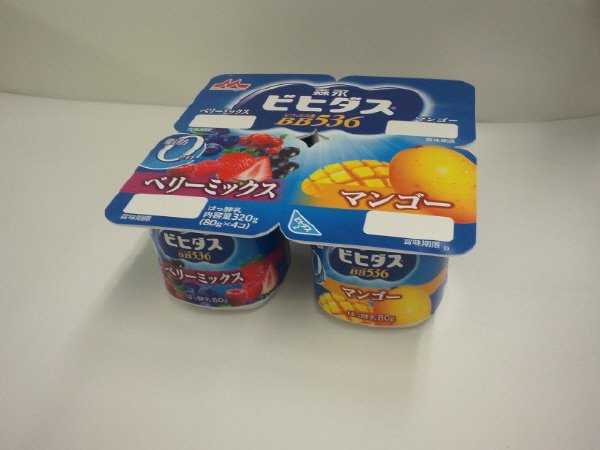 ビヒダスベリーミックス＋マンゴー脂肪０（ゼロ）