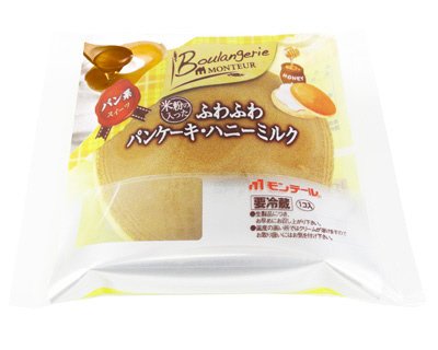 ふわふわパンケーキ・ハニーミルク