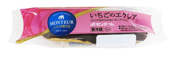 いちごのエクレア