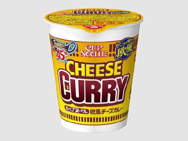カップヌードル　欧風チーズカレー