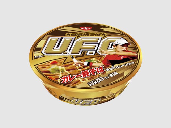 日清焼そばＵ．Ｆ．Ｏ．黄金のカレーマヨ付きカレー焼そば