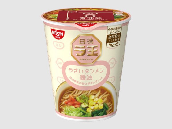 日清ラ王タテカップ　やさいタンメン醤油