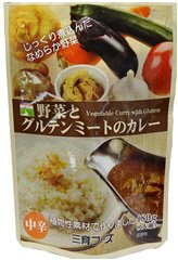 野菜とグルテンミートのカレー