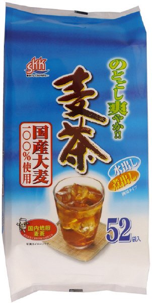 国産大麦100%使用　麦茶
