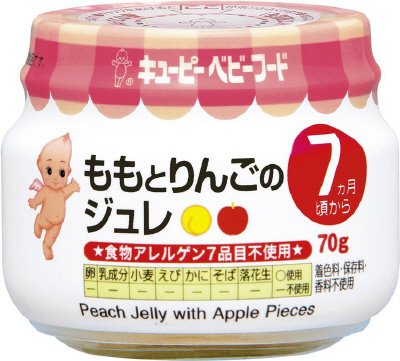 キユーピー ももとりんごのジュレ