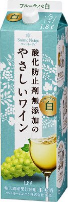 サントネージュ　酸化防止剤無添加のやさしいワイン　白