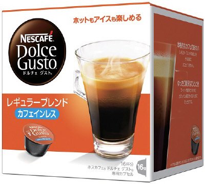 ドルチェグスト専用カプセル　レギュラーブレンド　カフェインレス
