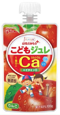 幼児のみもの　こどもジュレ　りんご