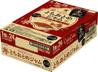 サッポロ　ＣｏｔｏＣｏｔｏ　とちおとめジャム×２４