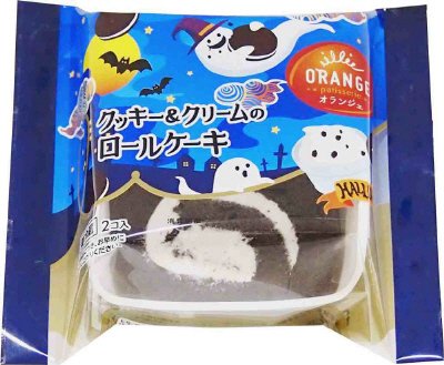 クッキー＆クリームのロールケーキ