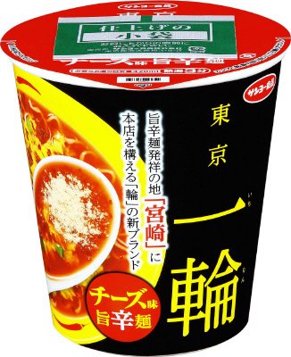 東京　一輪　チーズ味旨辛麺