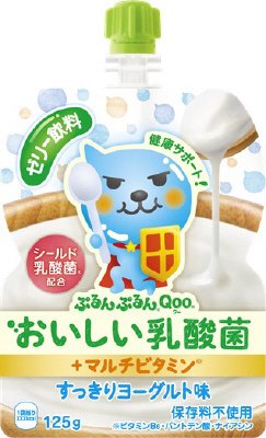 ミニッツメイド　ぷるんぷるんクー　おいしい乳酸菌