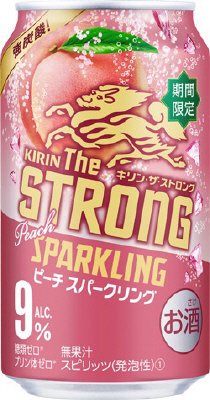 キリン・ザ・ストロング　ピーチスパークリング（期間限定）